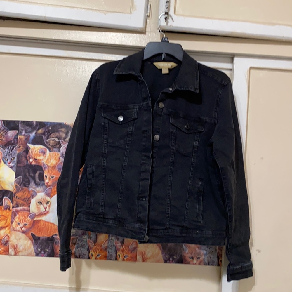 Black Jean Jacket